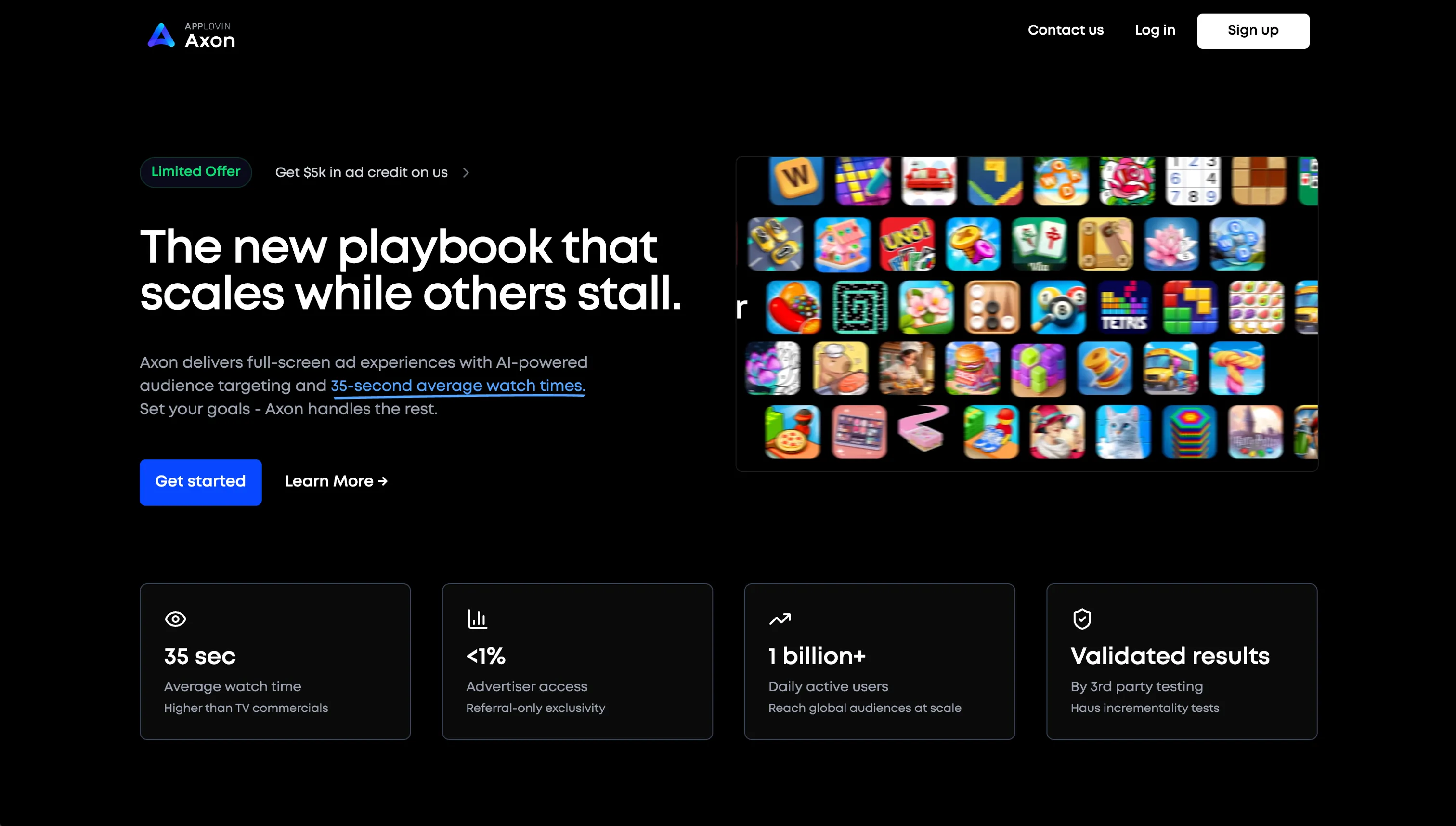 AppLovin/Axon.AI Project Screenshot