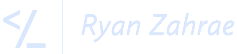 Ryan Zahrae Logo